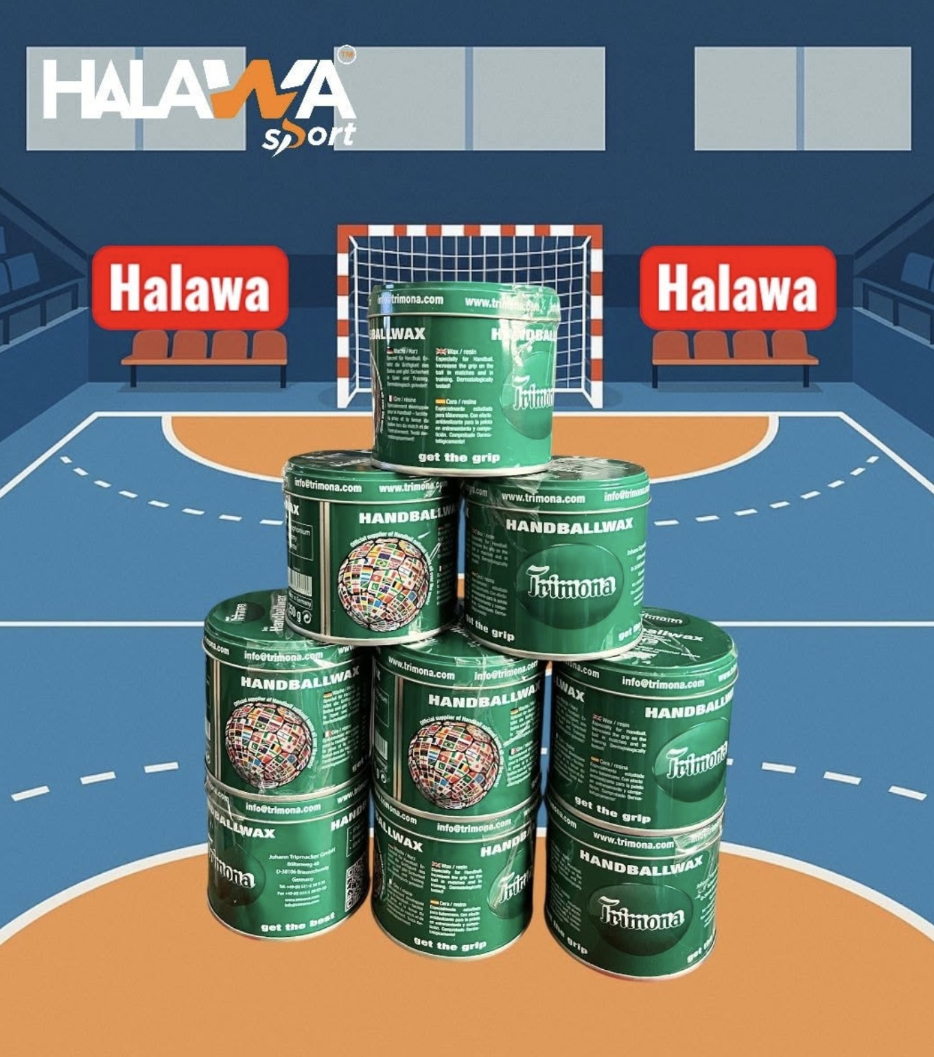 Trimona Handballwax Classic: Mehr Grip und Kontrolle im Handball