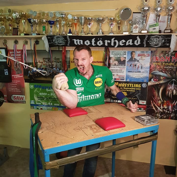 Besserer Grip beim Armwrestling: Liquid Grip von Trimona