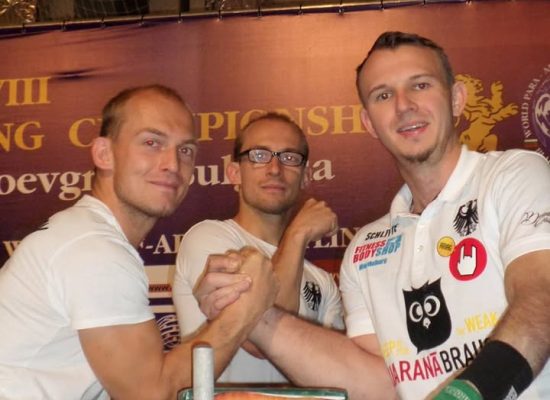 Besserer Grip im Armwrestling: Matthias Schlitte setzt auf Trimona Liquid Grip