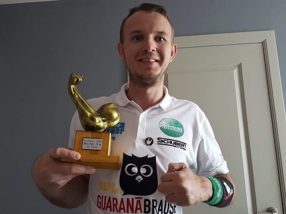 Besserer Grip im Armwrestling: Liquid Grip von Trimona