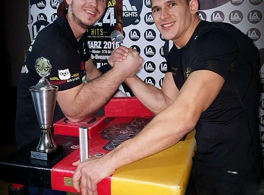 Trimona Liquid Grip: Maximale Power beim Armwrestling