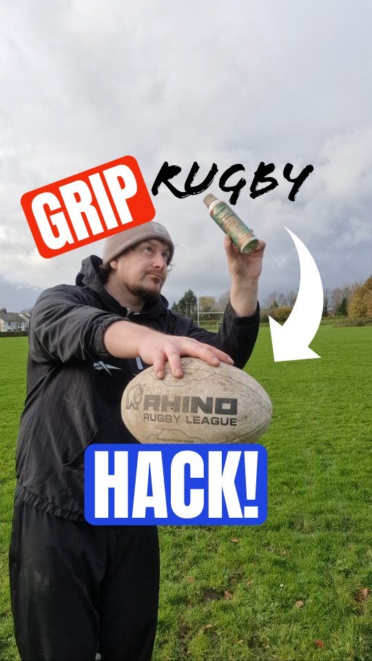 Mehr Grip im Rugby: Trimona Rugby Sprayharz für sicheres Ballhandling