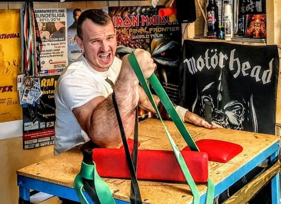 Maximaler Grip beim Armwrestling: Liquid Grip von Trimona