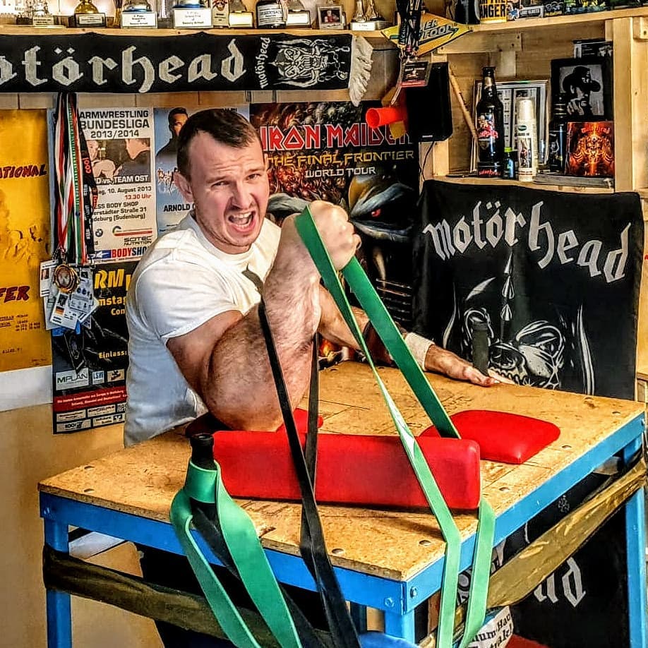 Maximaler Grip beim Armwrestling: Liquid Grip von Trimona