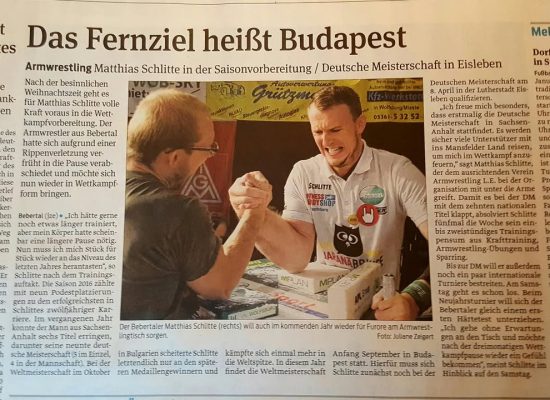 Maximaler Grip im Armwrestling: Trimona Liquid Grip im Einsatz