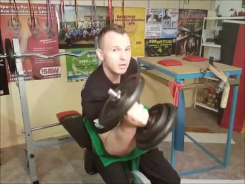 Trimona: Armwrestling Workout mit Matthias